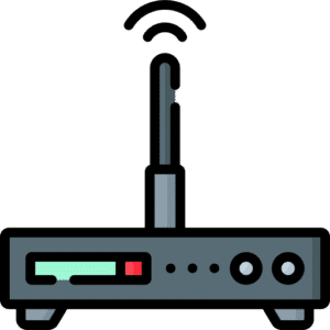 Wireless networking router.